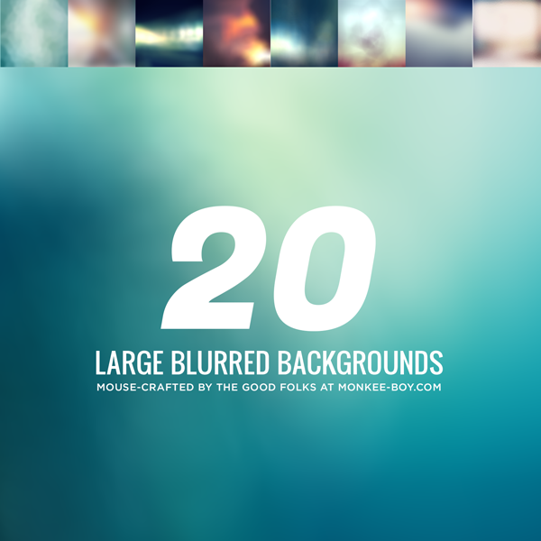 20 Free Blurred Backgrounds