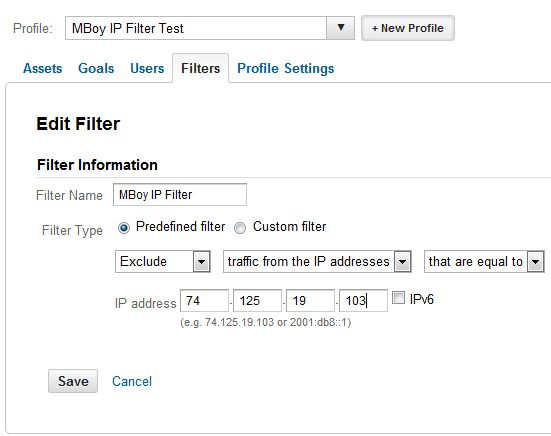 Four Basic Google Analytics filters You Need