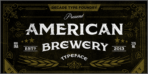 font-american