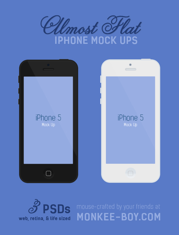 Iphone 5 mockups