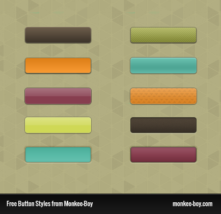 Button Layer Styles PSD