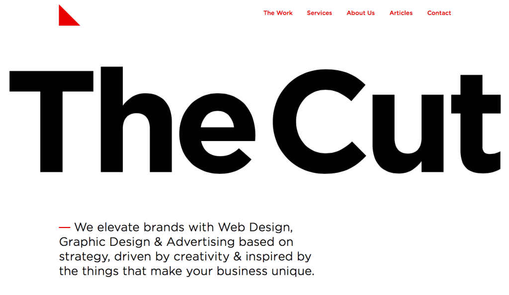 web design minimalism 