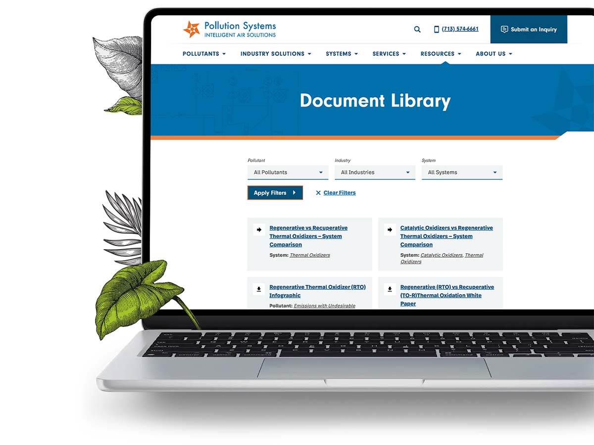 Laptop displaying the documents library overview